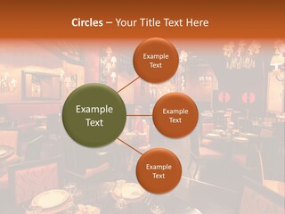 Girl And Boyfriend In A Restaurant PowerPoint Template