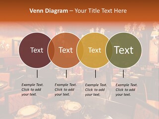 Girl And Boyfriend In A Restaurant PowerPoint Template