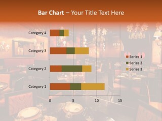 Girl And Boyfriend In A Restaurant PowerPoint Template