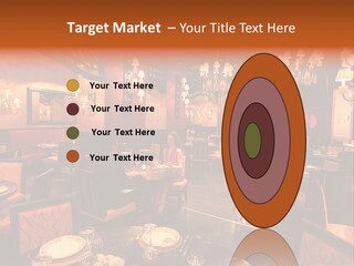 Girl And Boyfriend In A Restaurant PowerPoint Template