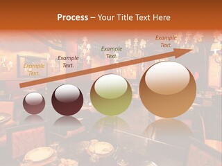 Girl And Boyfriend In A Restaurant PowerPoint Template