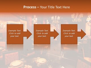 Girl And Boyfriend In A Restaurant PowerPoint Template