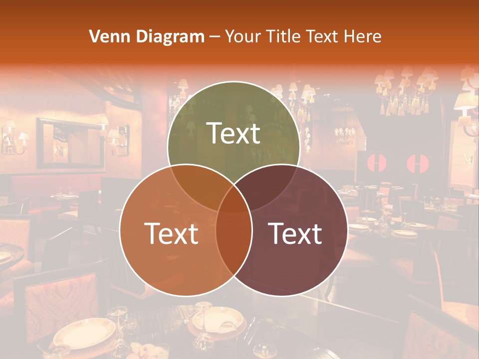 Girl And Boyfriend In A Restaurant PowerPoint Template