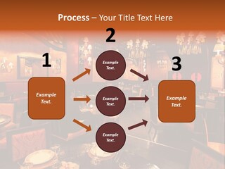 Girl And Boyfriend In A Restaurant PowerPoint Template