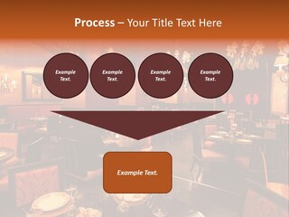 Girl And Boyfriend In A Restaurant PowerPoint Template