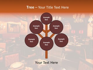 Girl And Boyfriend In A Restaurant PowerPoint Template