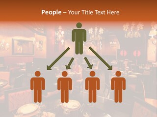 Girl And Boyfriend In A Restaurant PowerPoint Template