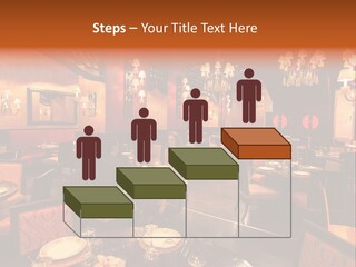 Girl And Boyfriend In A Restaurant PowerPoint Template