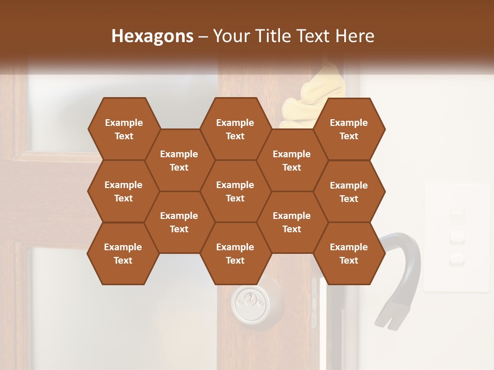 The Burglar Broke Into The House PowerPoint Template