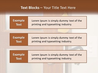 The Burglar Broke Into The House PowerPoint Template