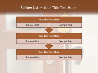 The Burglar Broke Into The House PowerPoint Template