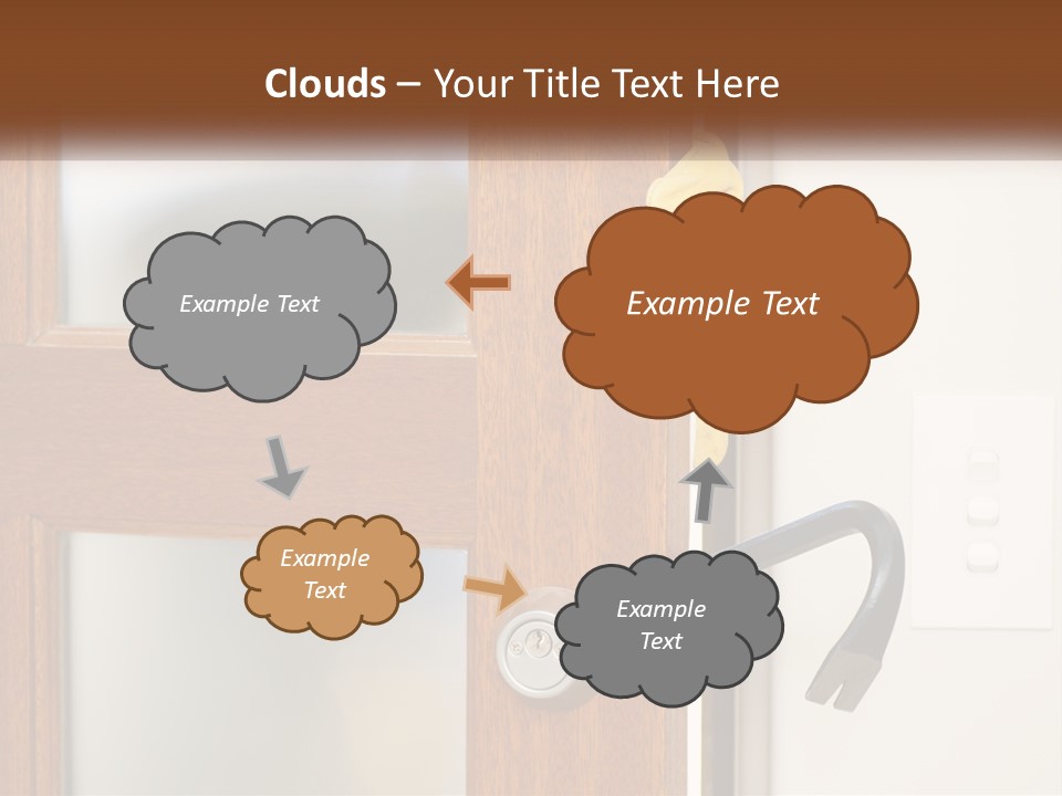 The Burglar Broke Into The House PowerPoint Template