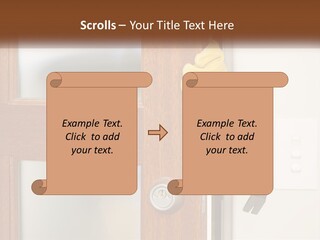The Burglar Broke Into The House PowerPoint Template