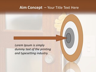 The Burglar Broke Into The House PowerPoint Template