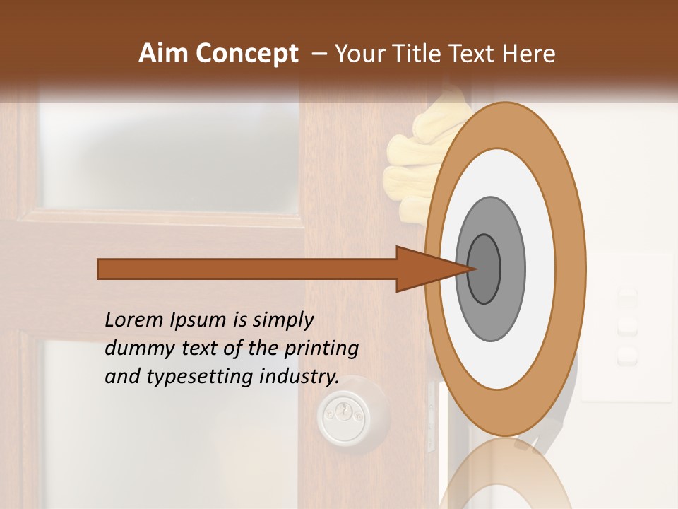 The Burglar Broke Into The House PowerPoint Template