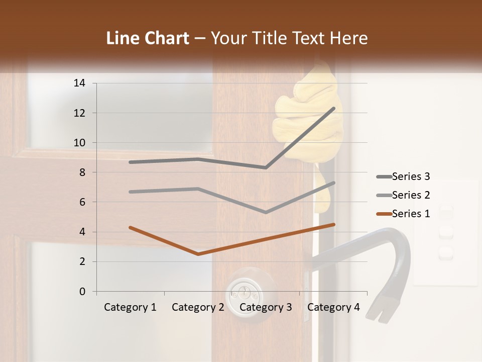 The Burglar Broke Into The House PowerPoint Template