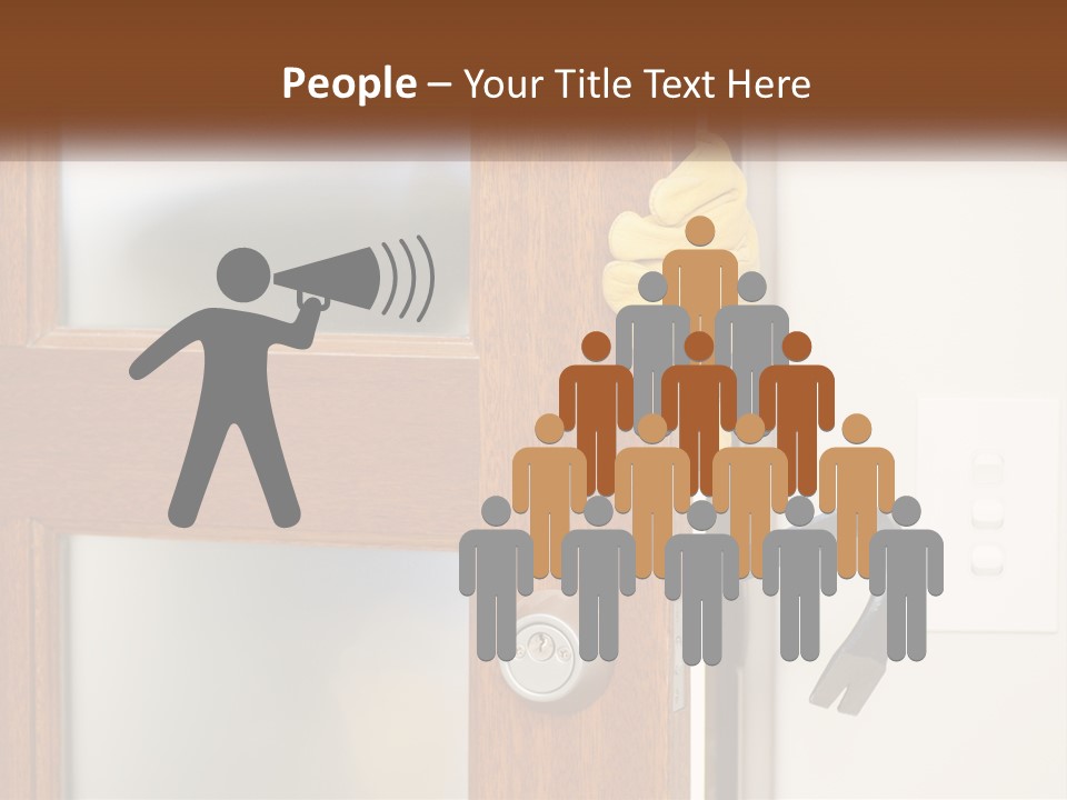 The Burglar Broke Into The House PowerPoint Template