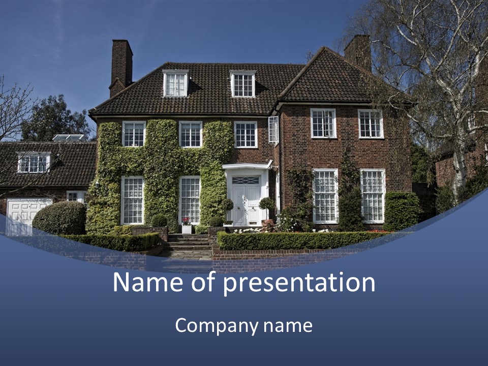 Old House PowerPoint Template