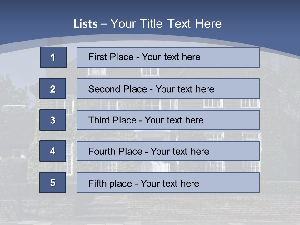 Old House PowerPoint Template