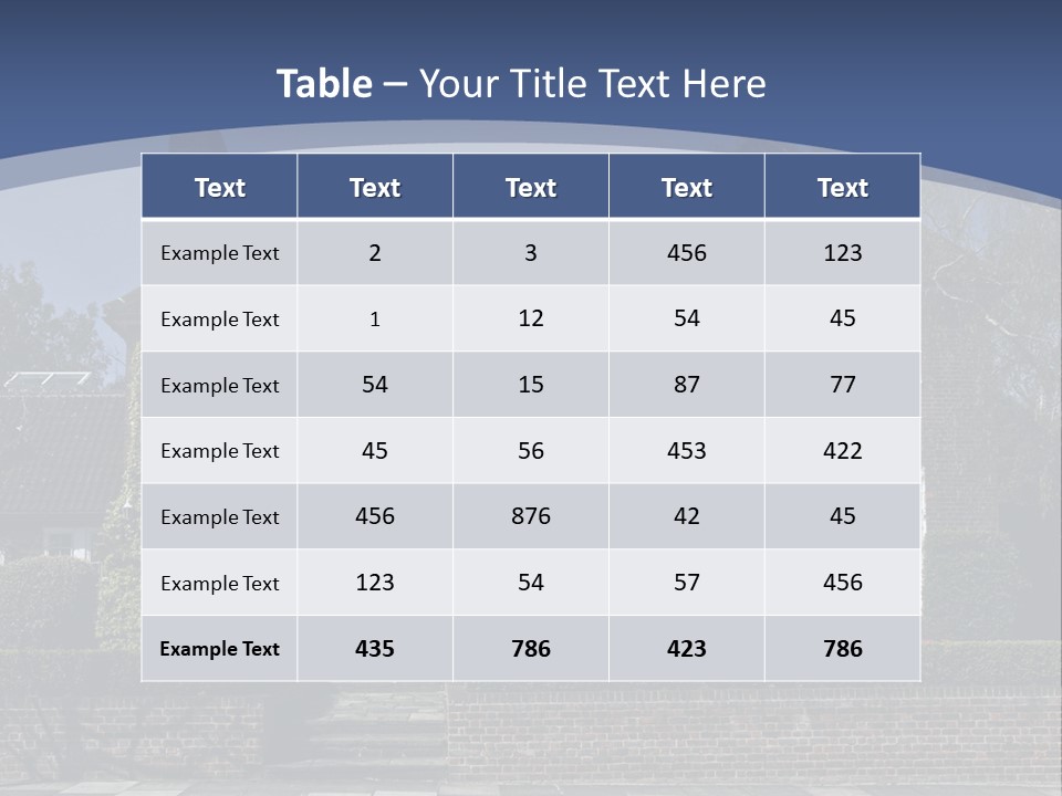 Old House PowerPoint Template