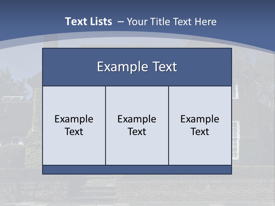 Old House PowerPoint Template