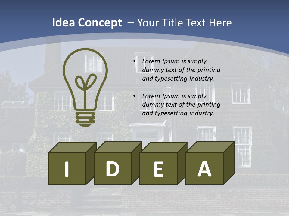 Old House PowerPoint Template