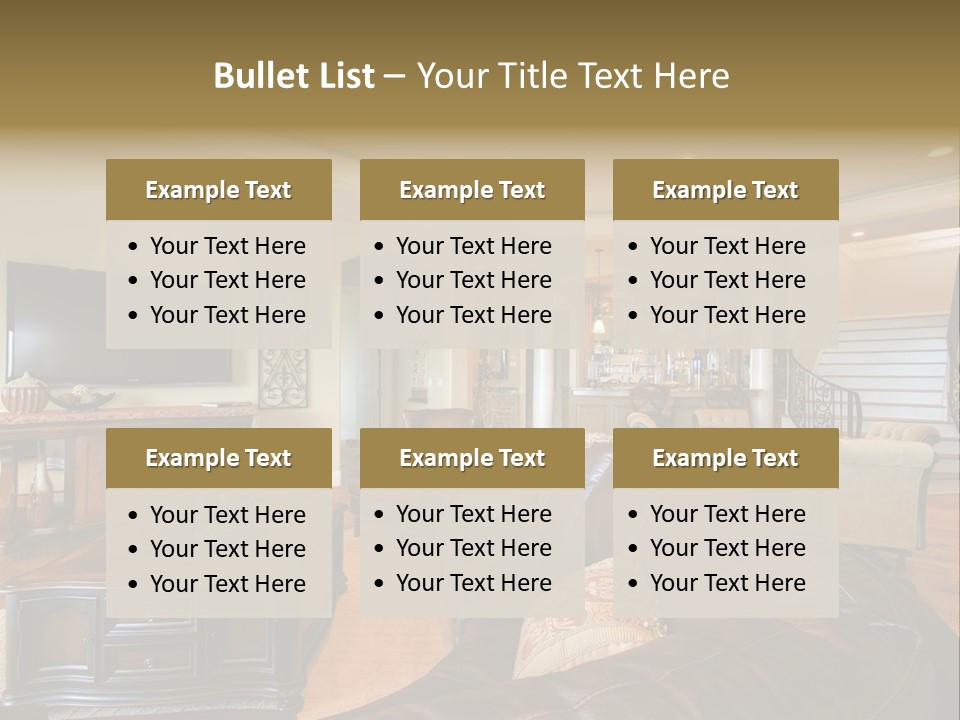 Hallway Interior PowerPoint Template