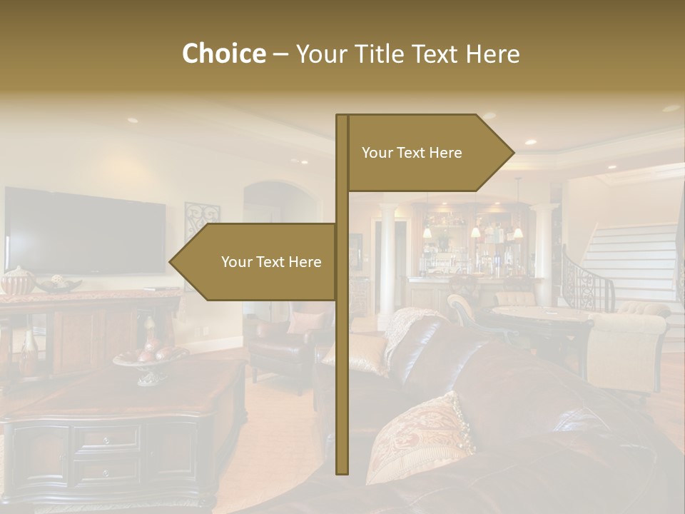 Hallway Interior PowerPoint Template