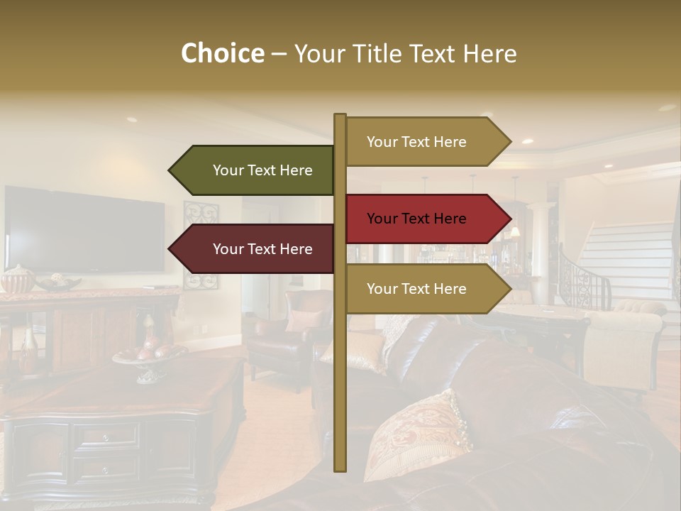 Hallway Interior PowerPoint Template