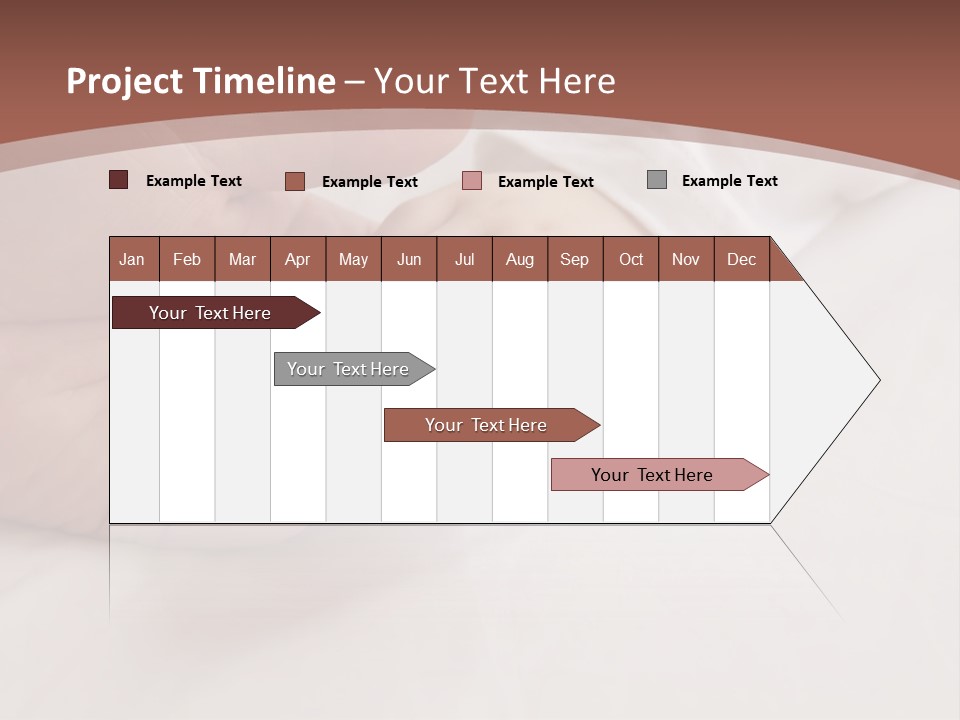 Baby Holding Dad's Finger PowerPoint Template