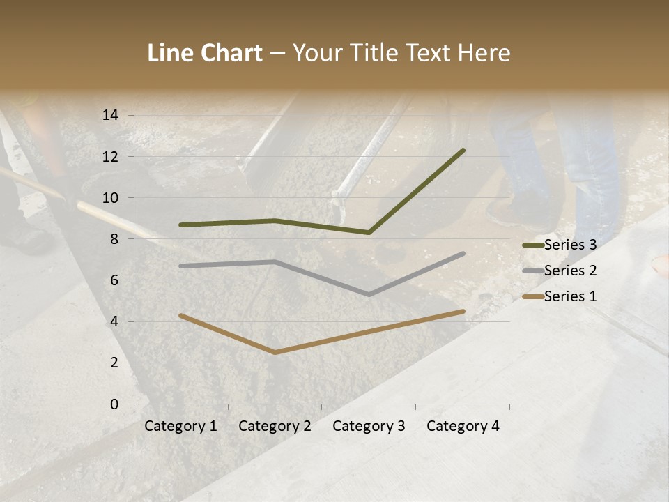Pouring Concrete Floor PowerPoint Template