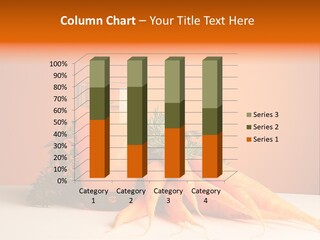 Glass With Carrot Juice PowerPoint Template