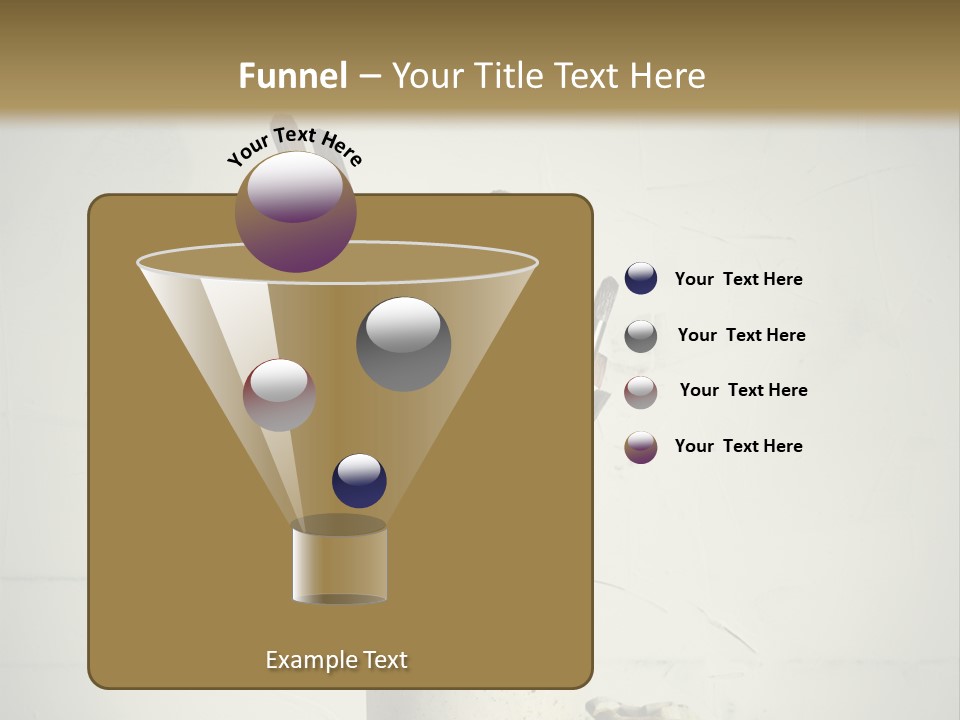 Glass With Artist's Brushes PowerPoint Template