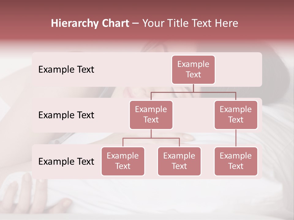 Girl Sleeping On A Pillow PowerPoint Template