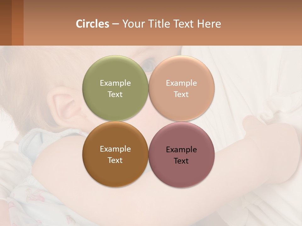 Mom Breastfeeds Baby PowerPoint Template