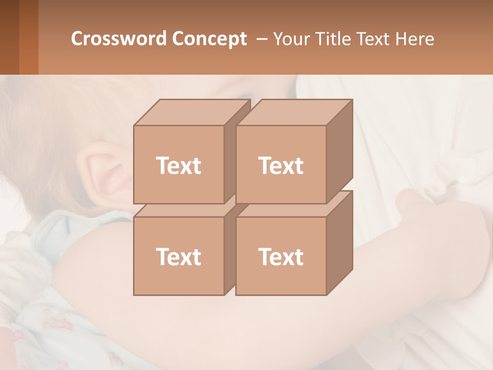 Mom Breastfeeds Baby PowerPoint Template