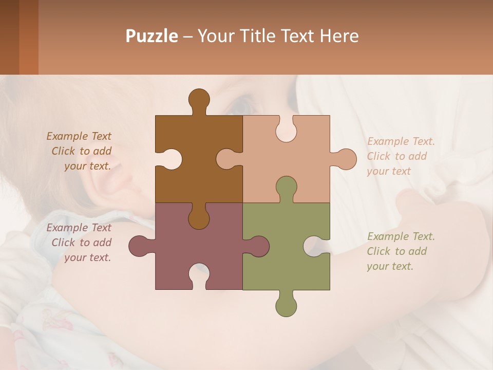 Mom Breastfeeds Baby PowerPoint Template