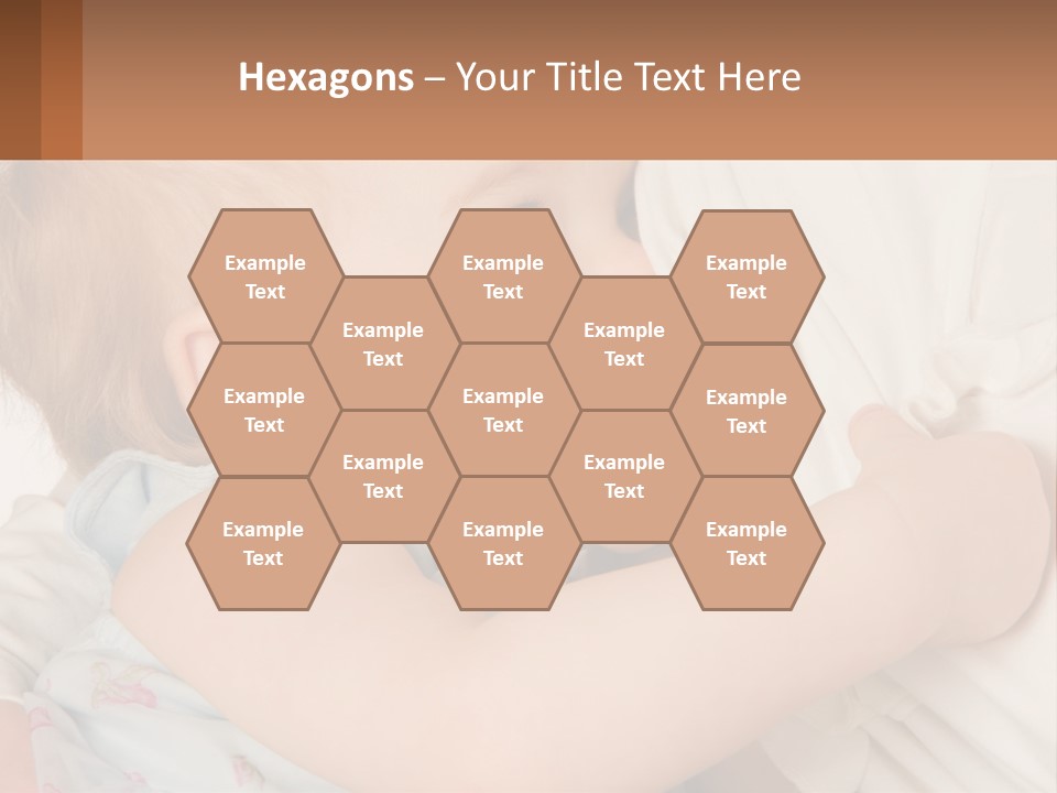 Mom Breastfeeds Baby PowerPoint Template
