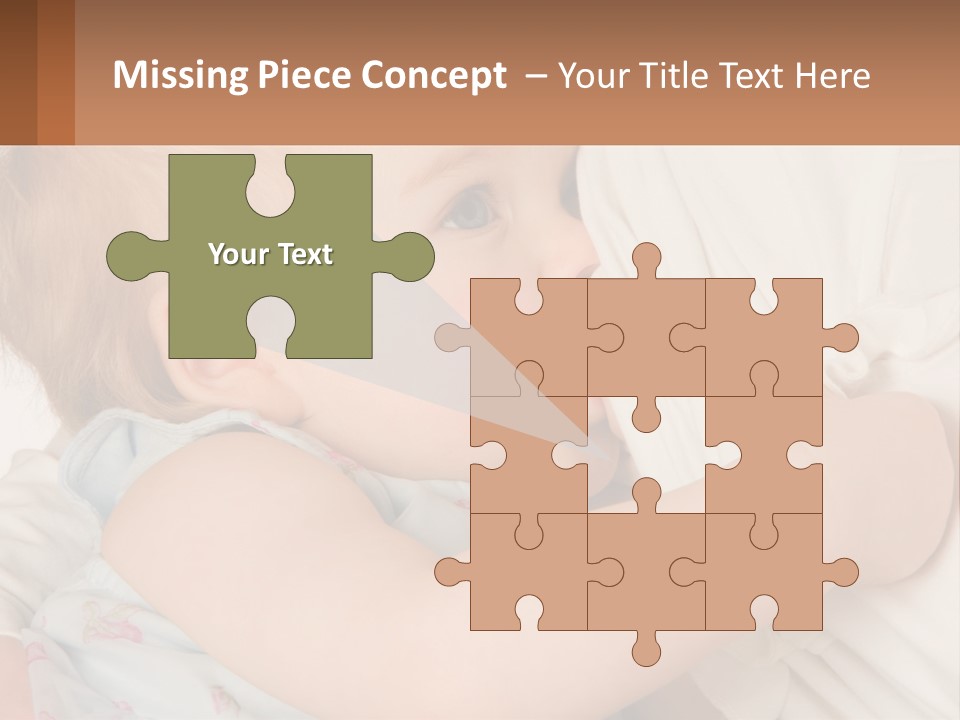 Mom Breastfeeds Baby PowerPoint Template