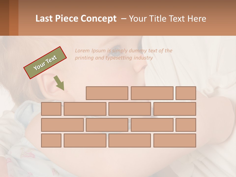 Mom Breastfeeds Baby PowerPoint Template