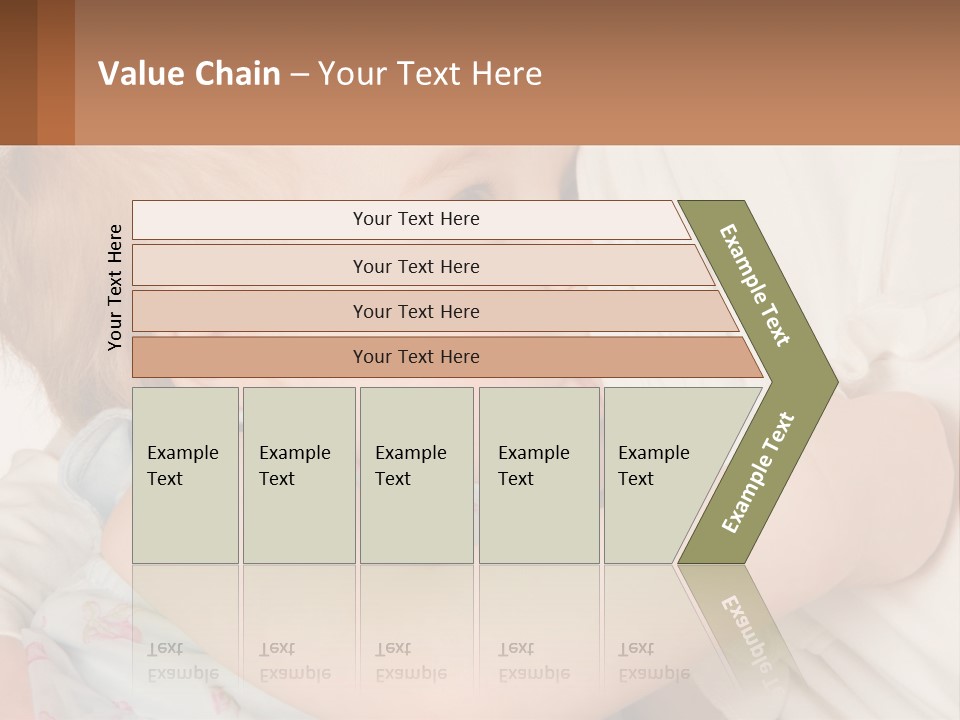 Mom Breastfeeds Baby PowerPoint Template