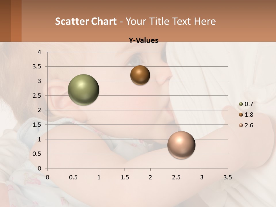 Mom Breastfeeds Baby PowerPoint Template