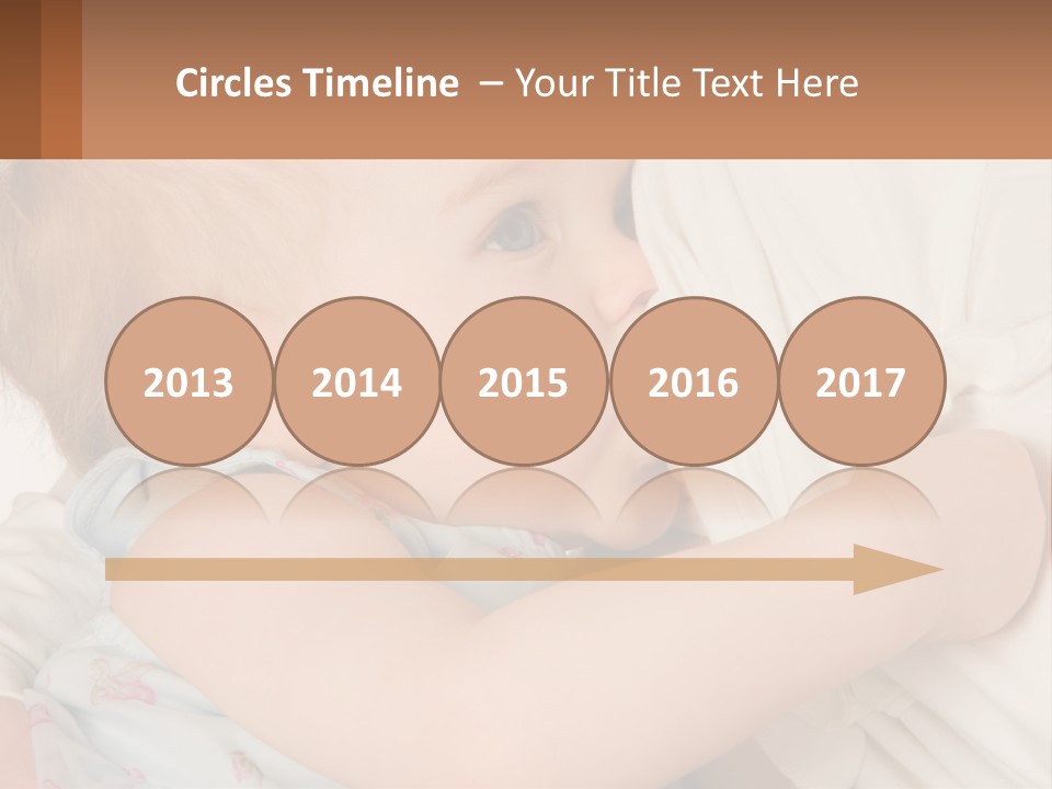 Mom Breastfeeds Baby PowerPoint Template