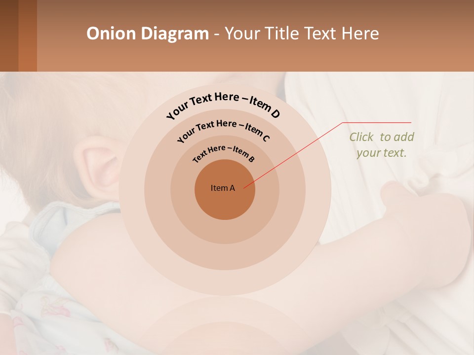 Mom Breastfeeds Baby PowerPoint Template
