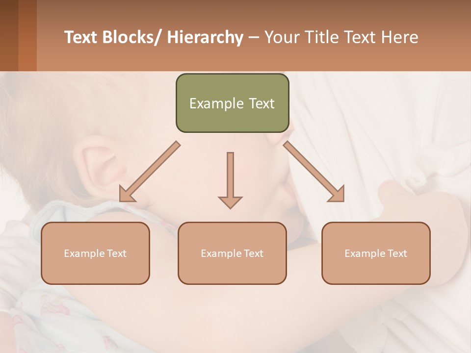 Mom Breastfeeds Baby PowerPoint Template