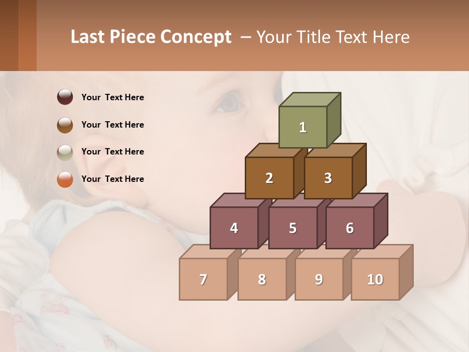 Mom Breastfeeds Baby PowerPoint Template