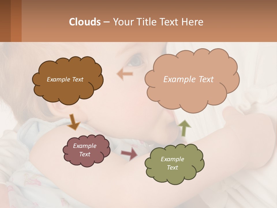 Mom Breastfeeds Baby PowerPoint Template