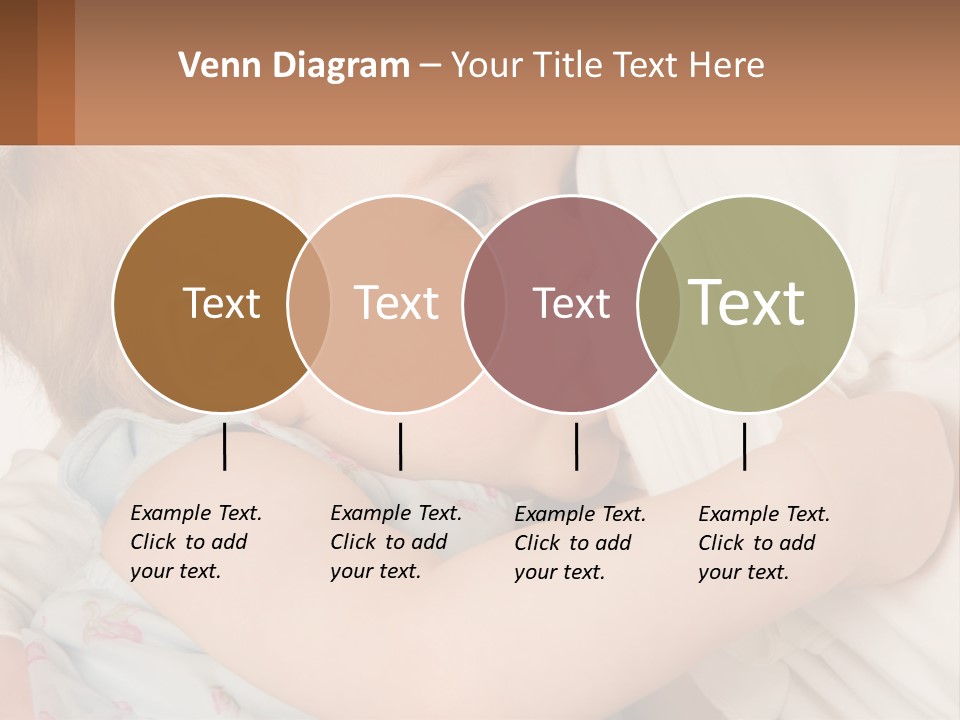Mom Breastfeeds Baby PowerPoint Template