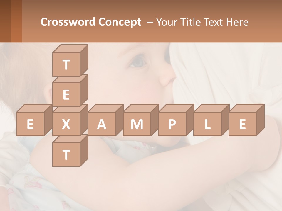 Mom Breastfeeds Baby PowerPoint Template