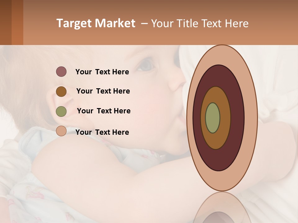 Mom Breastfeeds Baby PowerPoint Template